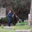 *PREMIUM-EXCLUSIVE* MUST CALL FOR PRICING BEFORE USAGE - 60-year-old English Actor Ralph Fiennes and fellow English Actress Francesca Annis are together again on a weekend trip in the eternal city of Rome. *PICTURES TAKEN ON THE 25/02/23*