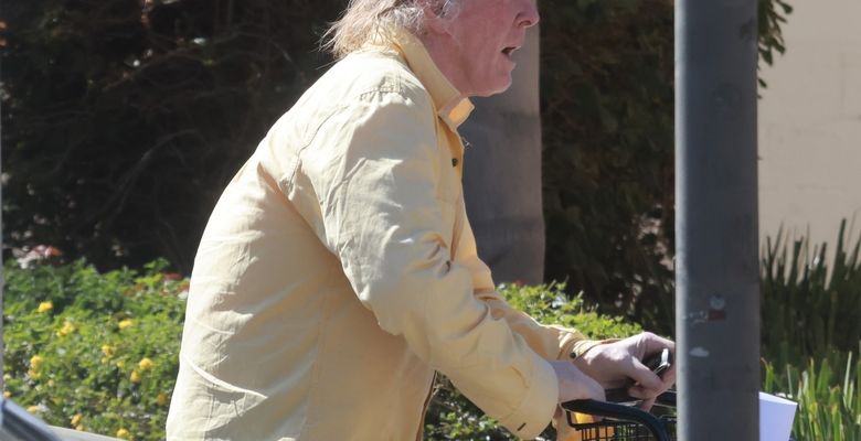*EXCLUSIVE* Nick Nolte is looking better as he grocery shops solo in Malibu