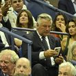 Alec Baldwin și soția sa, tensionați la un meci de tenis/ Profimedia