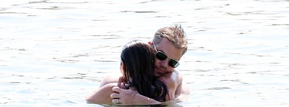 Matt Damon și Luciana Barroso/ Profimedia