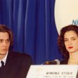 Las Vegas. NEV.USA.  LIBRARY.  Johnny Depp and Winona Ryder at the ShoWest event.  Las Vegas Hotel &amp; Casino in Las Vegas, Nevada, 8th February 1990.Updated:10.10.2021Ref:LMK30-SLIB101021PBOR-001Peter Borsari/PIP-Landmark MediaWWW.LMKMEDIA.COM.