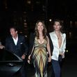 Hugh Grant surprise birthday party in London