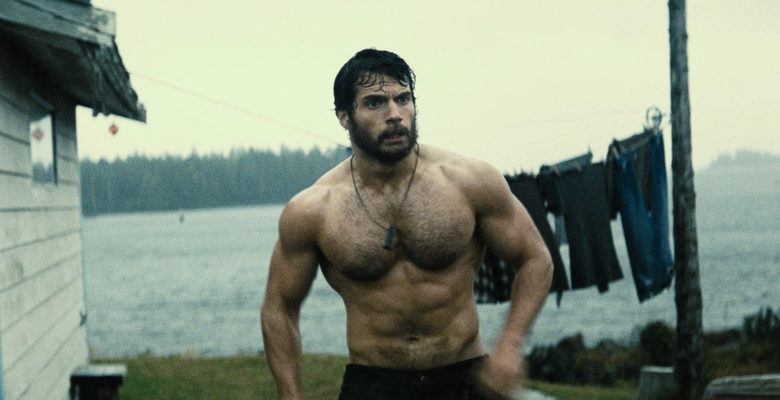 henry cavill captura din filmul man of steel, superman