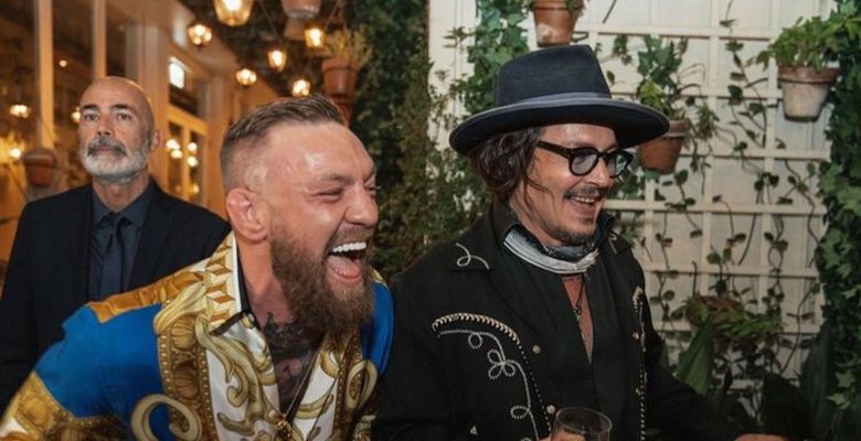 johnny depp și conor mcgregor
