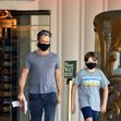 *EXCLUSIVE* Colin Farrell takes his kid to the book store