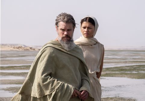 the odyssey, matt damon, zendaya