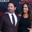Westwood, United States. 20th Aug, 2019. WESTWOOD, LOS ANGELES, CALIFORNIA, USA - AUGUST 20: Actor Gerard Butler and girlfriend Morgan Brown arrive at the Los Angeles Premiere Of Lionsgate's 'Angel Has Fallen' held at the Regency Village Theatre on August