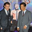 Channing Tatum and Matthew McConaughey seen attending the premiere of new film 'Magic Mike' held at the Mayfair Hotel in London