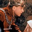 HENRY V  1989 Curzon Film Distributors production with Emma Thompson as Katherine and Kenneth Branagh as Henry V.