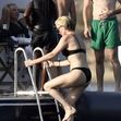 *PREMIUM-EXCLUSIVE* *MUST CALL FOR PRICING* South African–American actress Charlize Theron spotted on her Greek family holiday joined by a mystery man by her side at Paros Island.