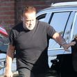 *EXCLUSIVE* Arnold Schwarzenegger arrives for a meeting in L.A