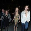Hugh Grant surprise birthday party in London