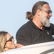 Hollywood Star Russell Crowe arrives in Venice with family during the 83rd Venice Film Festival.