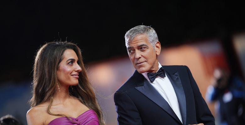 George Clooney și Amal Clooney/ Profimedia