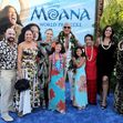 Dwayne Johnson, alături de întreaga familie la premiera „Moana”/ Profimedia