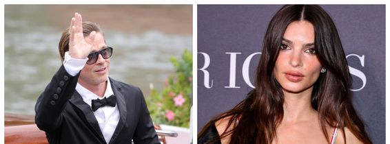 Brad Pitt și Emily Ratajkowski