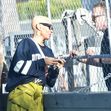 EXCLUSIVE: Arnold Schwarzenegger Shows Off His White Christmas Beard As He Chats With Fans And Takes Selfies During Morning Workout At Gold?s Gym In Venice, California - 21 Nov 2024
