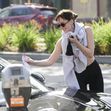 Dakota Johnson Gets a Parking Ticket as She Leaves a Gym in Los Angeles