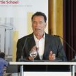 Arnold Schwarzenegger receives an honorary degree from the Hertie School