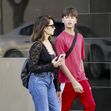 *EXCLUSIVE* Penelope Cruz and Javier Bardem take their two children Leo and Luna to Shake Shack in Beverly Hills