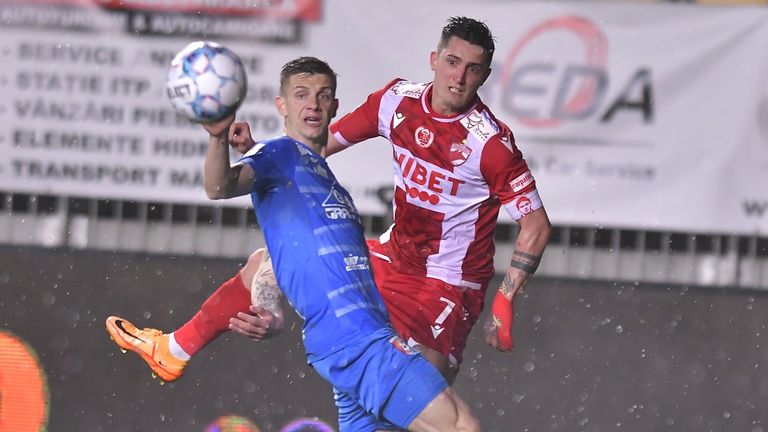 FOTBAL:CHINDIA TARGOVISTE-DINAMO BUCURESTI, PLAY OUT LIGA 1 CASA PARIURILOR (1.04.2022)