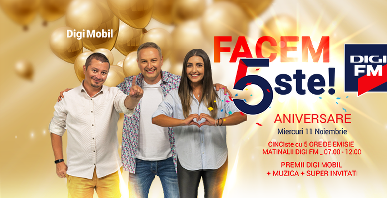 digi fm 5 ani