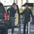 Ben Affleck surprins la Hollywood Park Casino/ Profimedia