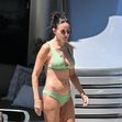 PREMIUM EXCLUSIVE: *NO WEB UNTIL 4PM EDT 14TH AUG* Demi Moore shows off her amazing curves in a daring green bikini proving she’s still sexy at 60