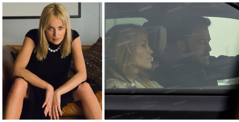 Sharon Stone, Jennifer Lopez, Ben Affleck