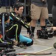 James Cameron, Zoe Saldaña, and Sam Worthington
