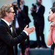 Brad Pitt și Ana de Armas la premiera "Blonde"