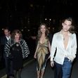 Hugh Grant surprise birthday party in London