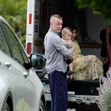 Macaulay Culkin, fiul său Dakota și Brenda Song în Los Angeles/ Profimedia