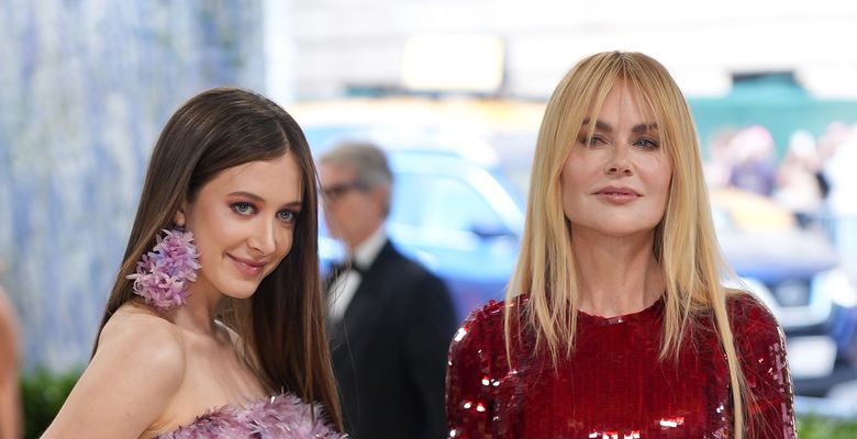 Nicole Kidman alături de fiica sa, Sunday Rose la Met Gala/ Profimedia