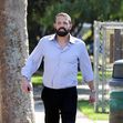 PREMIUM EXCLUSIVE Ben Affleck Battles The Heat During Santa Monica Dad Duties