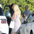 Pamela Anderson, surprinsă în Malibu