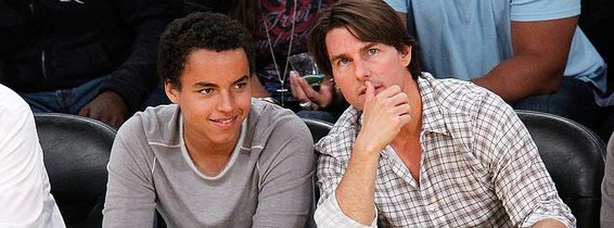 Celebrities At The Lakers Game