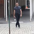 *PREMIUM-EXCLUSIVE* Hugh Jackman is seen for the first time  since shock split announcement, "It's a difficult time.''
