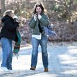 EXCLUSIVE Jumping For Joy! Suri Cruise Puts Her Breakup Behind Her On A Visit To The Farmers Market In New York