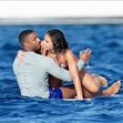 *PREMIUM EXCLUSIVE NO WEB UNTIL 145PM EST 19TH JAN* Michael B. Jordan and girlfriend Lori Harvey loved up while holidaying on a mega yacht in St Barts