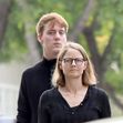 EXCLUSIVE: Jodie Foster seen with her son Charles in the wake of both her parents recent passing