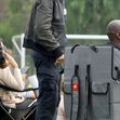 Halle Berry și Olivier Martinez, la meciul de fotbal al fiului lor