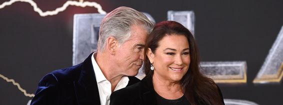 Pierce Brosnan și soția lui