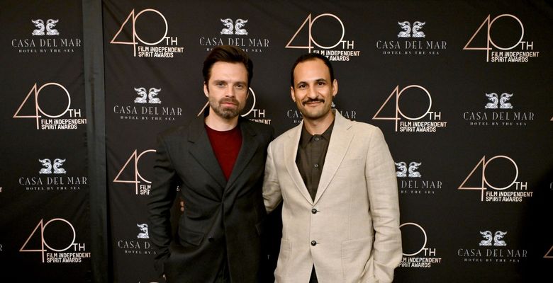 Sebastian Stan și regizorul Ali Abbasi