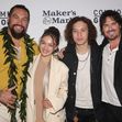 Jason Momoa și copiii lui, Lola și Nakoa-Wolf, împreună cu Ian Somerhalder/ Profimedia
