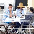 Adam Sandler si familia in italia