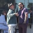 *EXCLUSIVE* Jason Momoa catches up with friends over lunch