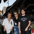 *EXCLUSIVE* Sharon Stone poses with sons Roan and Laird after lunch in Beverly Hills
