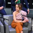 SiriusXM Town Hall Special With The Cast Of 'Last Christmas' Hosted By SiriusXM's Jessica Shaw At The SiriusXM Studios In New York City