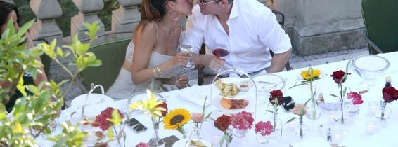 *EXCLUSIVE* *WEB MUST CALL FOR PRICING* Matt Damon and his family on summer vacation in Rome